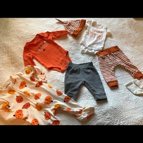 Carter's Other - Lot of 3 baby fall outfits 0-6 months